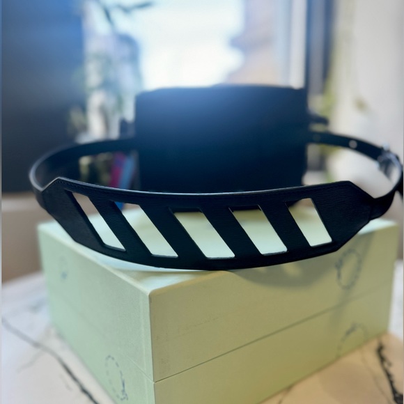 OFF-WHITE Diag Crossbody Camera Bag Black/White Convertible Belt Bag Fanny Pack - Picture 10 of 15